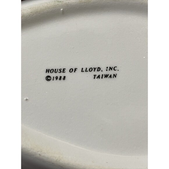 1988 House of Lloyd Christmas is Homemade Spoon Rest Ceramic Vintage - Picture 4 of 4